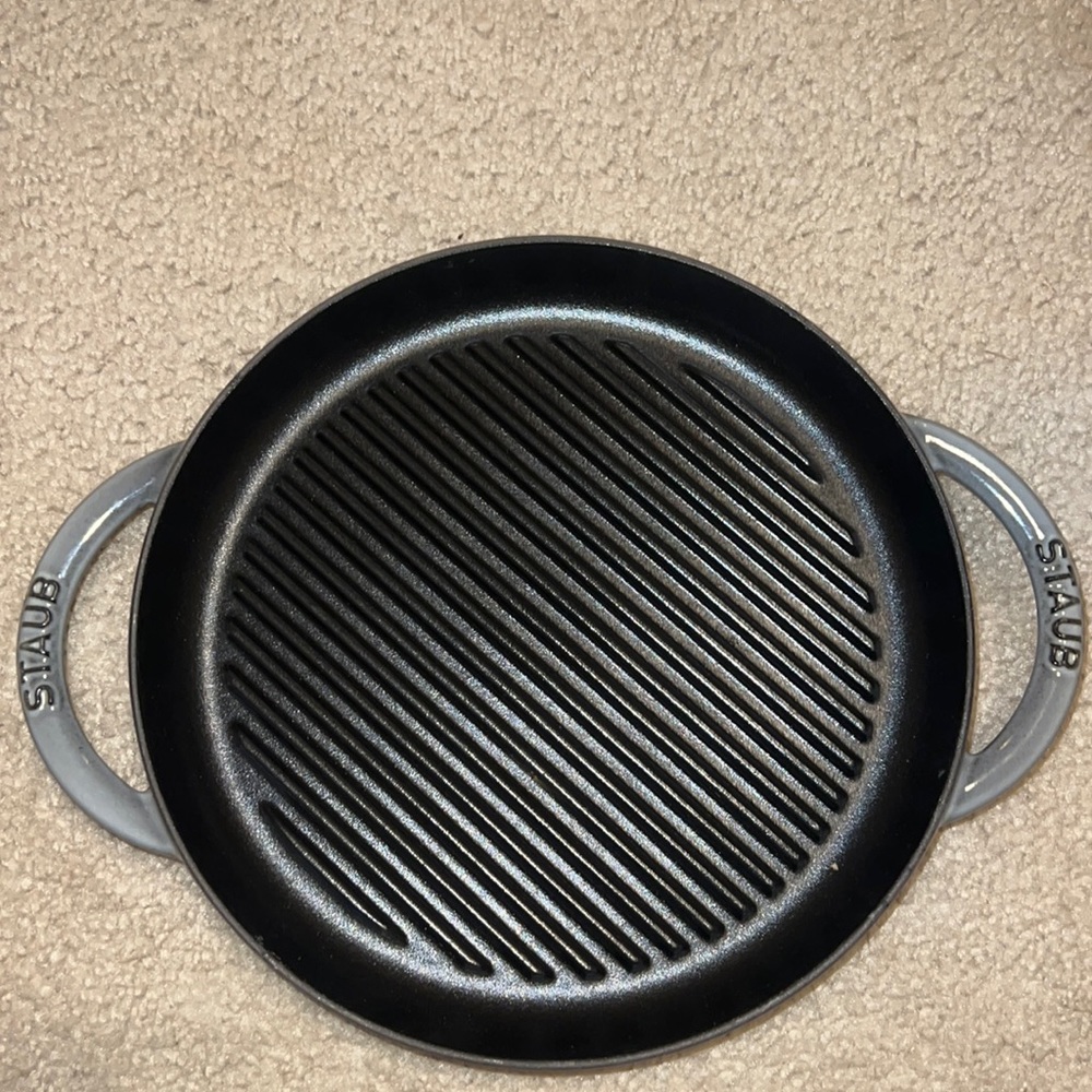 Staub Graphite Gray 26in Grill Pan